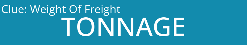 Weight Of Freight