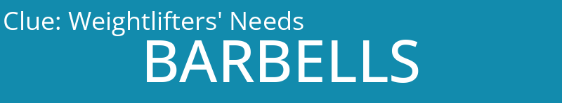Weightlifters' Needs