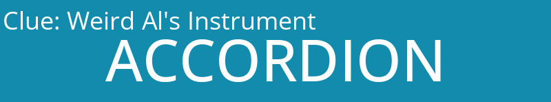 Weird Al's Instrument