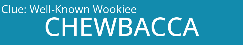Well-Known Wookiee