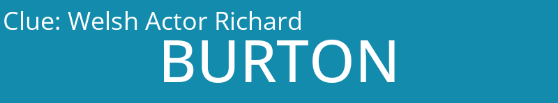 Welsh Actor Richard
