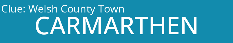 Welsh County Town