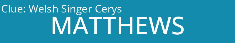 Welsh Singer Cerys