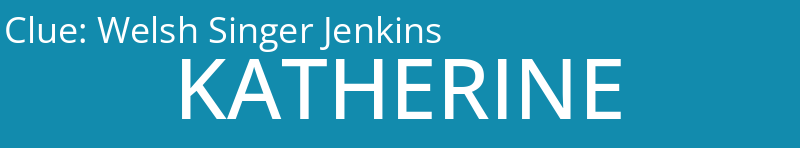 Welsh Singer Jenkins