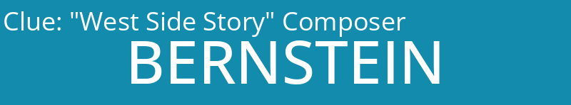 "West Side Story" Composer
