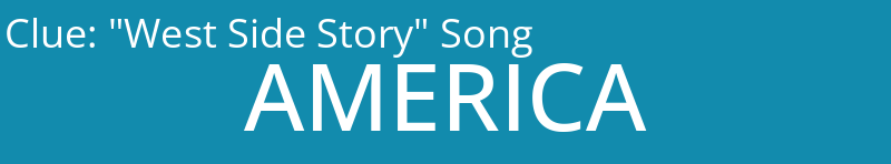 "West Side Story" Song