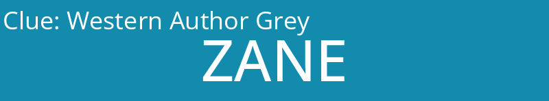 Western Author Grey