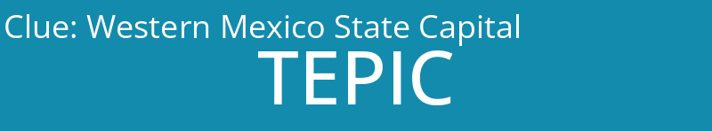 Western Mexico State Capital