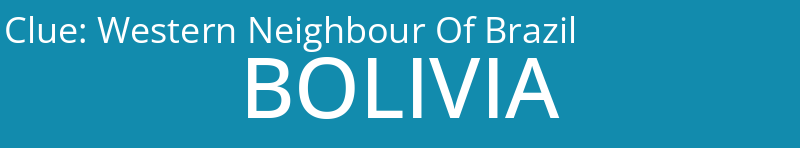 Western Neighbour Of Brazil