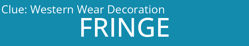 Western Wear Decoration