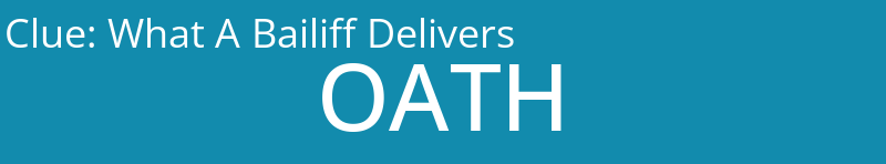 What A Bailiff Delivers