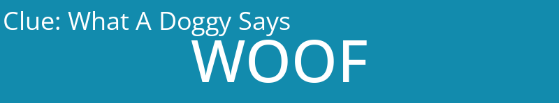 What A Doggy Says