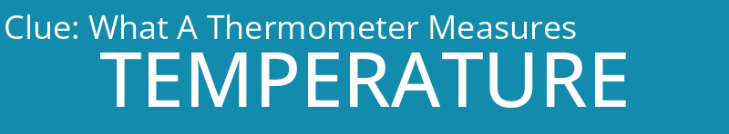 What A Thermometer Measures