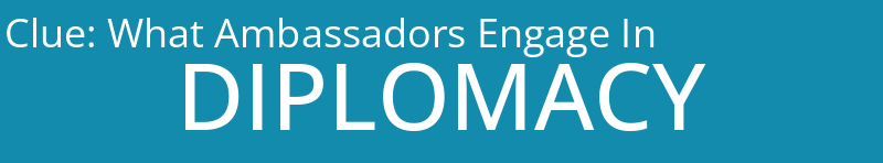 What Ambassadors Engage In