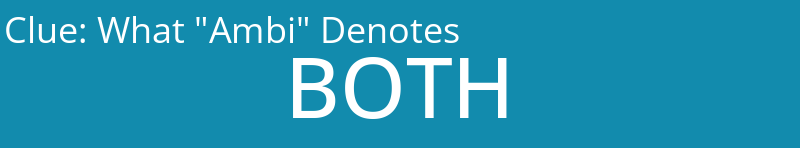 What "Ambi" Denotes