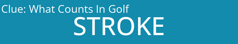 What Counts In Golf