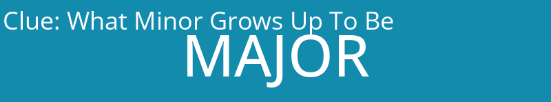 What Minor Grows Up To Be