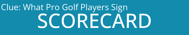 What Pro Golf Players Sign