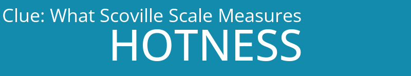 What Scoville Scale Measures