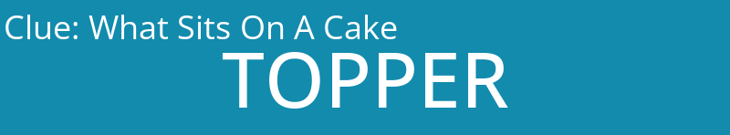 What Sits On A Cake