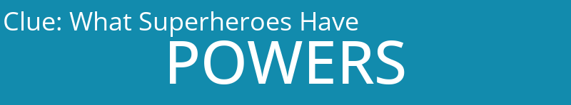 What Superheroes Have
