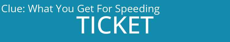 What You Get For Speeding