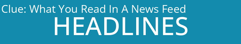 What You Read In A News Feed