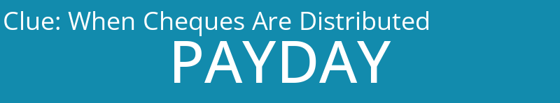 When Cheques Are Distributed