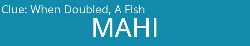 When Doubled, A Fish