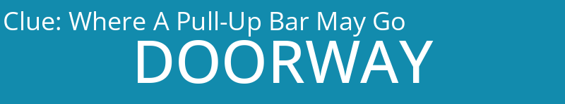 Where A Pull-Up Bar May Go