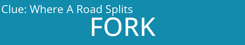Where A Road Splits