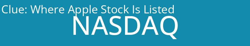 Where Apple Stock Is Listed