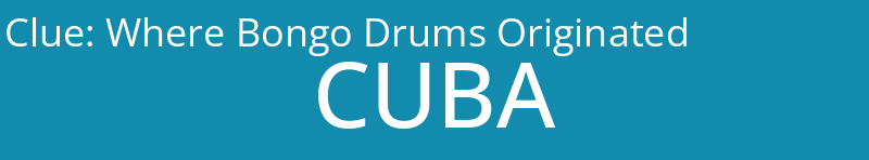 Where Bongo Drums Originated