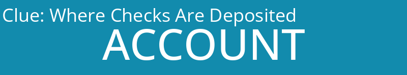 Where Checks Are Deposited