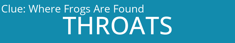 Where Frogs Are Found