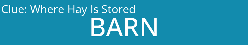 Where Hay Is Stored