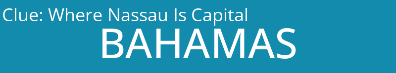 Where Nassau Is Capital