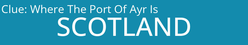Where The Port Of Ayr Is