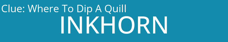 Where To Dip A Quill