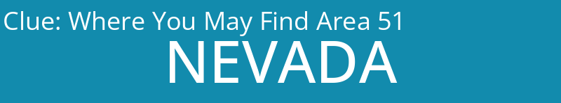 Where You May Find Area 51