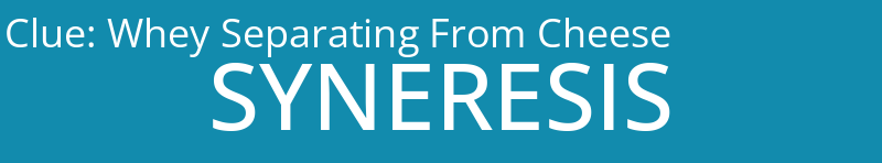 Whey Separating From Cheese