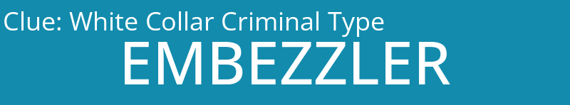 White Collar Criminal Type