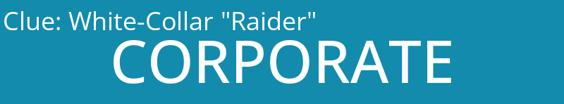 White-Collar "Raider"
