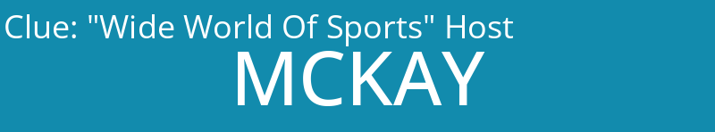 "Wide World Of Sports" Host