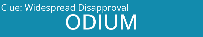 Widespread Disapproval