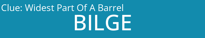 Widest Part Of A Barrel