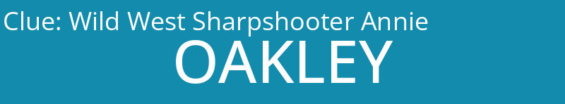 Wild West Sharpshooter Annie