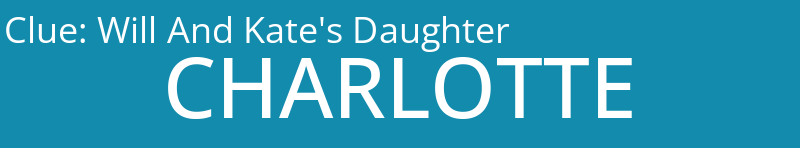 Will And Kate's Daughter