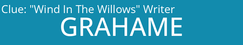 "Wind In The Willows" Writer