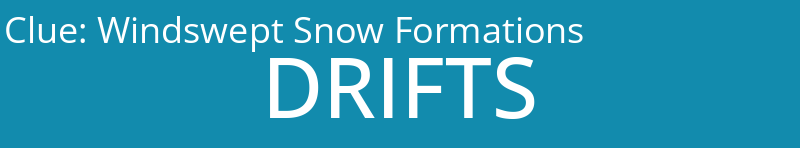 Windswept Snow Formations